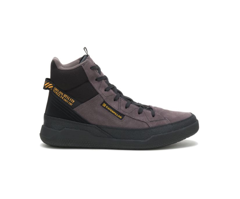 Caterpillar CODE Hex Hi Utility Argentina - Zapatillas Hombre Negras/Gris Oscuro ( 913-ATGLXC )